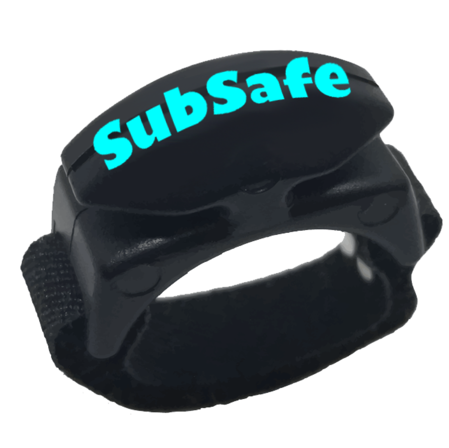 LINE CUTTERZ CERAMIC BLADE RING - BLACK WITH SubSafe LOGO