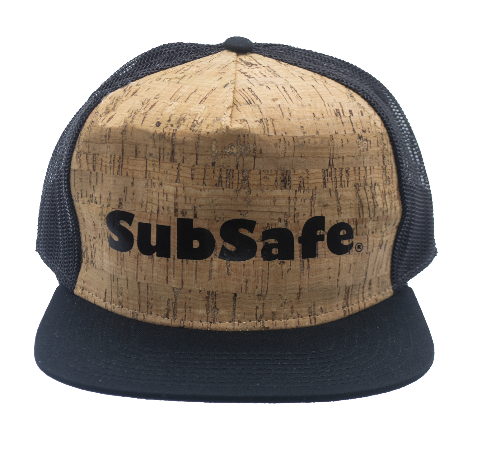 SubSafe Cork Trucker Hat - cork Design with logo